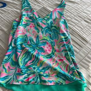 Lilly Pulitzer florin reversible tank